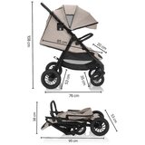 Zopa dječja kolica Moya Shade Grey | shoptok.hr
