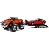  Set vozila - narančasti Monster Truck i crveni BMW - 58 cm | shoptok.hr