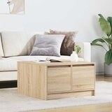  Stol za kavu s ladicama sonoma hrast 70,5x70x40 cm | shoptok.hr