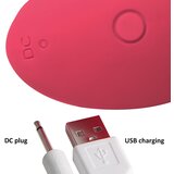 Cotoxo Saddle - punjivi vibrator za prostatu na daljinsko upravljanje (crveni) | shoptok.hr