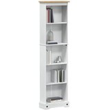  Regal za knjige Corona 46 x 20 x 170 cm od masivne borovine | shoptok.hr