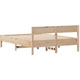  Okvir kreveta bez madraca 135 x 190 cm od masivne borovine | shoptok.hr
