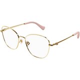 Gucci GG1418O 003 ONE SIZE (55) Zlata/Kristalna Cene