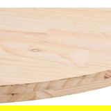  Ploča za stol 90 x 45 x 2 5 cm od masivne borovine ovalna | shoptok.hr