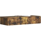 Stolna montirana na zid Dimljeni hrast 87 5 x 34 5 x 17 cm | shoptok.hr