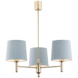  Argon 1484 - Luster na šipci PONTE 3xE27/15W/230V plava/mesing | Eponuda.com