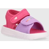 New Balance Otroški sandali SIA750D3 vijolična barva