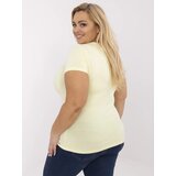RELEVANCE T-shirt-RV-TS-A556.03-light yellow | Shoptok.si