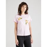 Guess Majica 'ZOEY' zelena / tamno narančasta / roza / bijela | shoptok.hr