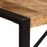 vidaXL blagovaonski stol 220 x 100 x 75 cm masivno drvo manga | shoptok.hr