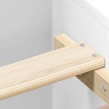  Okvir kreveta s uzglavljem Bijela 80 x 200 cm Konstruirano drvo | Shoptok.si