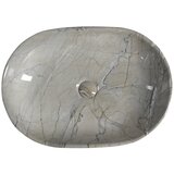 Sapho Sivi keramički umivaonik 59x42 cm Dalma – | shoptok.hr