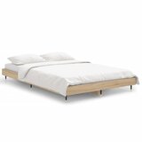 The Living Store Posteljni okvir sonoma hrast 120x190 cm inženirski les - Posteljni Okvir, (21531538) | Shoptok.si