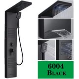 Suguword LED tuš panel pipa, dotik kontrola, sodoben dizajn, črna-6004, (5000159311) | Shoptok.si