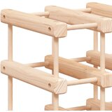  Stalak za vino za 20 boce 46,5x23x46,5 cm masivna borovina | shoptok.hr