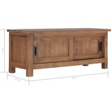 TV ormarić 90 x 30 x 35 cm od masivne tikovine | shoptok.hr