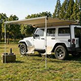 Tenda za kamp-prikolicu i karavan 2,4 x 2 x 2,15 m bež | shoptok.hr