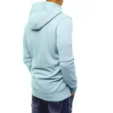DStreet Light blue men's hoodie BX5107 | Shoptok.si