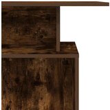  Recepcijski stol dimljeni hrast 100x40x104 cm konstruirano drvo | shoptok.hr