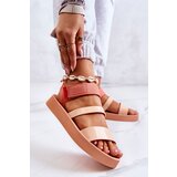 Kesi Fragrant rubber sandals with Velcro ZAXY HH285288 Orange | Shoptok.si