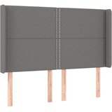  Box spring s madracem LED tamnosivi 140x190 cm tkanina | shoptok.hr