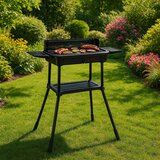 Multi Garden 3-u-1 električni roštilj – samostojeći i stolni, grill ploča, posuda za masnoću, termostat | shoptok.hr