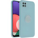 Samsung Puzdro Velvet Finger Case pre Galaxy A22 5G - Zelená | shoptok.hr