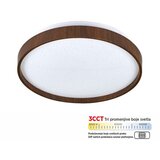 Mitea Lighting led plafonjera boja drveta 15W 200~240V 3CCT dip switch 3000/4000/6500K fi260mm smd M205540-WD | Eponuda.com