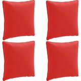  Jastučići za leđa (4 kom) PUTTEN 4 pcs 100% poliester Crvena | shoptok.hr