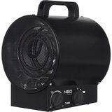 Neo Tools 90-066 electric space heater Stainless steel 3000 W Black | shoptok.hr