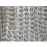  LED kristalna plafonska svetiljka NAURU LED/24W/230V, prečnik 45 cm, sjajni hrom + daljinski upravljač | Eponuda.com