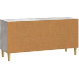 TV ormar 102 x 34,5 x 50 cm Betonska siva Konstruirano drvo | shoptok.hr