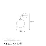 Opviq lights Zidna lampa u zlatnoj boji Horn – | shoptok.hr