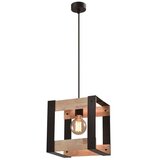 Candellux Lighting luster/visilica-varna viseća lampa crna 1X40W E27 crna abažur | Eponuda.com