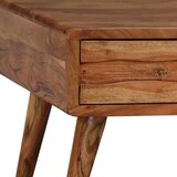  Stolić za kavu od masivnog drva sa izrezbarenom ladicom 100 x 50 x 40 cm | shoptok.hr