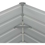  Povišena vrtna gredica smeđa 160 x 80 x 77 cm pocinčani čelik | Eponuda.com