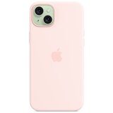 Apple silikonski ovitek za iPhone 15 Plus z MagSafe - Svetlo roza (MT143ZM/A) | Shoptok.si