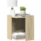 vidaXL Kutija z mačji pijesak boja hrasta 42x42x51cm konstruirano drvo | shoptok.hr
