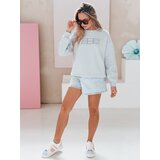 DStreet Bluza damska oversize z haftem EASYJOY niebieska | Shoptok.si
