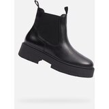 Geox Black women's ankle boots Spherica EC7 - Women's Cene