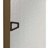 vidaXL Komarnik za okna rjav 80x120 cm | Shoptok.si