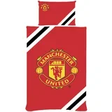 Manchester United Core Stripe posteljnina 135x200