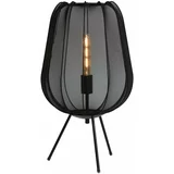 Light & Living Crna stolna lampa (visina 60 cm) Plumeria -