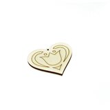 Proizvodi za izradu bižuterije - srce s ornamentom (drveni)  Proizvodi za izradu bižuterije - srce s ornamentom (drveni) Slike