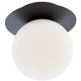  redo 01-3129 - plafonsko svetlo haiku 1xE14/28W/230V, prečnik 18 cm, crno | Eponuda.com