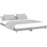  Okvir za krevet boja hrasta 120 x 200 cm od konstruiranog drva | shoptok.hr