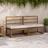  Jastučić za klupu VIANEN 100% poliester Bijela 200 x 50 x 12 cm | shoptok.hr