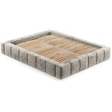 Maison de Rêve Bež tapecirani bračni krevet s prostorom za odlaganje s podnicom 160x200 cm Aruba L – | shoptok.hr