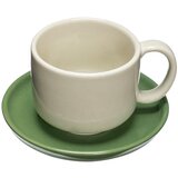 Hübsch Zelena/krem šalica od kamenine Amare – | shoptok.hr