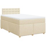  Krevet box spring s madracem krem 120 x 190 cm od tkanine | shoptok.hr